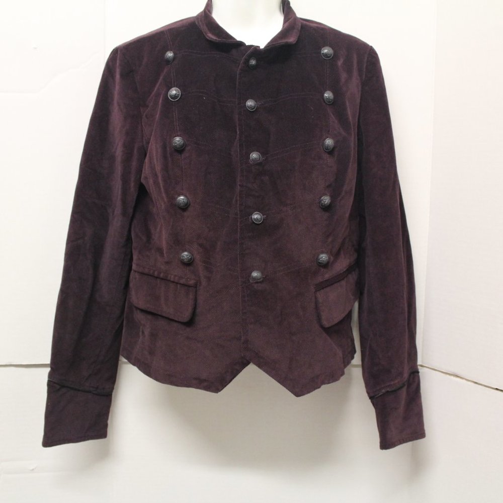 kut jacket corduroy sz S burgundy
